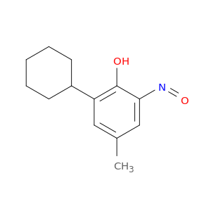 Phenol, 2-cyclohexyl-4-methyl-6-nitroso-