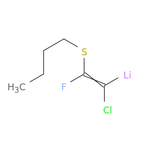 Lithium, [2-(butylthio)-1-chloro-2-fluoroethenyl]-