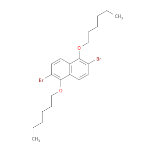 Naphthalene, 2,6-dibromo-1,5-bis(hexyloxy)-