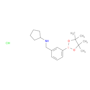 3-(N-Cyclopentylaminomethyl)phenylboronic acid, pinacol ester, HCl