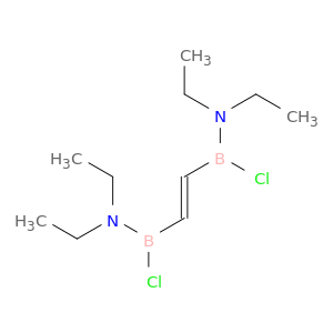 Boranamine, 1,1'-(1Z)-1,2-ethenediylbis[1-chloro-N,N-diethyl-