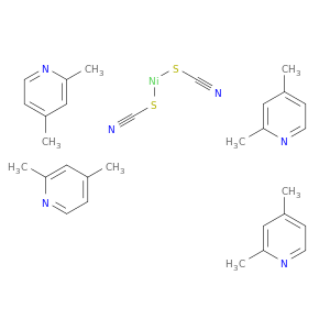 Nickel(2+), tetrakis(2,4-dimethylpyridine)-, dithiocyanate