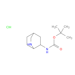 tert-butyl N-{2-azabicyclo[2.2.2]octan-6-yl}carbamate hydrochloride