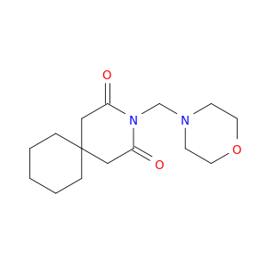 3-Azaspiro[5.5]undecane-2,4-dione, 3-(4-morpholinylmethyl)-