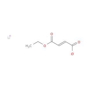 2-丁二酸(2E)-,单乙基酯,锂盐