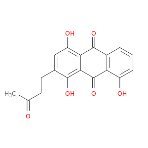 9,10-Anthracenedione, 1,4,8-trihydroxy-2-(3-oxobutyl)-