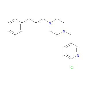 Piperazine, 1-[(6-chloro-3-pyridinyl)methyl]-4-(3-phenylpropyl)-