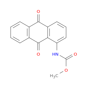 Carbamic acid, (9,10-dihydro-9,10-dioxo-1-anthracenyl)-, methyl ester