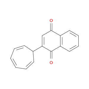 1,4-Naphthalenedione, 2-(2,4,6-cycloheptatrien-1-yl)-