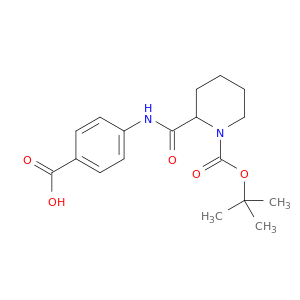 4-(1-(叔丁氧羰基)哌啶-6-羰酰胺基)苯甲酸