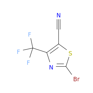 2-Bromo-4-(trifluoromethyl)thiazole-5-carbonitrile