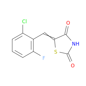 2,4-Thiazolidinedione, 5-[(2-chloro-6-fluorophenyl)methylene]-