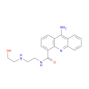 4-Acridinecarboxamide,9-amino-N-[2-[(2-hydroxyethyl)amino]ethyl]-