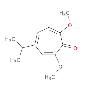 2,4,6-Cycloheptatrien-1-one, 2,7-dimethoxy-4-(1-methylethyl)-