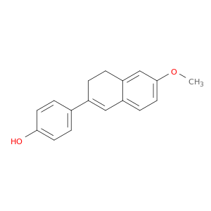 p-(3,4-dihydro-6-methoxy-2-naphthyl)phenol