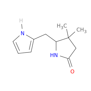 2-Pyrrolidinone, 4,4-dimethyl-5-(1H-pyrrol-2-ylmethyl)-