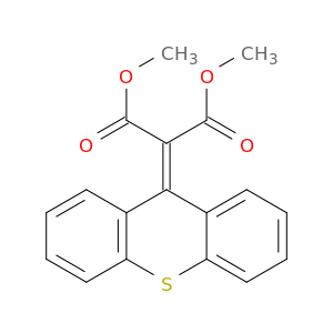 Propanedioic acid, 9H-thioxanthen-9-ylidene-, dimethyl ester