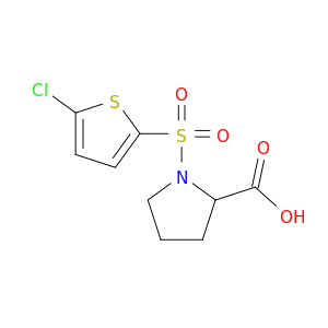 1-[(5-Chloro-2-thienyl)sulfonyl]proline