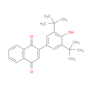 1,4-Naphthalenedione, 2-[3,5-bis(1,1-dimethylethyl)-4-hydroxyphenyl]-