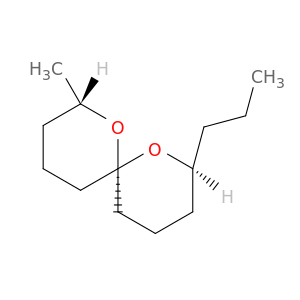 1,7-Dioxaspiro[5.5]undecane, 2-methyl-8-propyl-, (2S,6R,8S)-