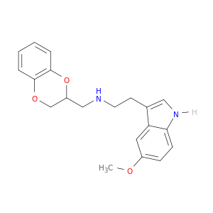 1H-Indole-3-ethanamine,N-[(2,3-dihydro-1,4-benzodioxin-2-yl)methyl]-5-methoxy-