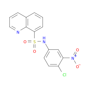 8-Quinolinesulfonamide,N-(4-chloro-3-nitrophenyl)-