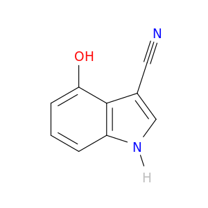 1H-Indole-3-carbonitrile,4-hydroxy-