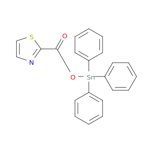 Thiazole, 2-[[(triphenylstannyl)oxy]carbonyl]-