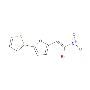 Furan, 2-[(1Z)-2-bromo-2-nitroethenyl]-5-(2-thienyl)-