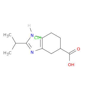 2-(Propan-2-yl)-4,5,6,7-tetrahydro-1H-1,3-benzodiazole-5-carboxylic Acid Hydrochloride