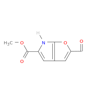 6H-Furo[2,3-b]pyrrole-5-carboxylic acid, 2-formyl-, methyl ester