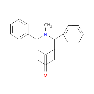 3-Azabicyclo[3.3.1]nonan-9-one, 3-methyl-2,4-diphenyl-