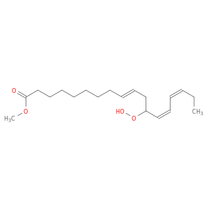 9,13,15-Octadecatrienoic acid, 12-hydroperoxy-, methyl ester, (E,Z,Z)-