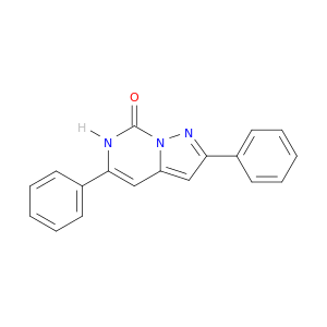 Pyrazolo[1,5-c]pyrimidin-7(6H)-one, 2,5-diphenyl-