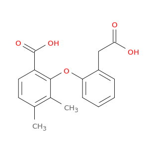 2-(6-羧基-2,3-二甲基苯氧基)苯乙酸