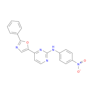 2-Pyrimidinamine, N-(4-nitrophenyl)-4-(2-phenyl-5-oxazolyl)-