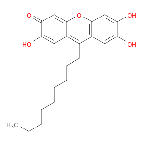 3H-Xanthen-3-one, 2,6,7-trihydroxy-9-nonyl-