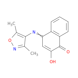 1(4H)-Naphthalenone, 4-[(3,5-dimethyl-4-isoxazolyl)imino]-2-hydroxy-