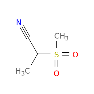 2-methanesulfonylpropanenitrile