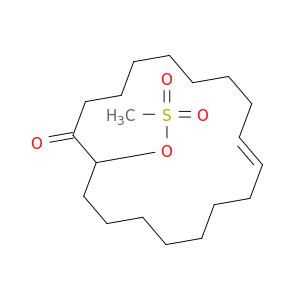 9-Cyclooctadecen-1-one, 18-[(methylsulfonyl)oxy]-, (Z)-
