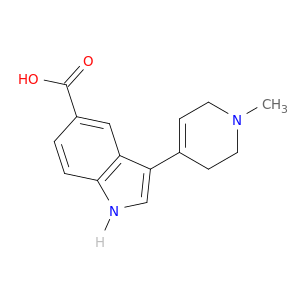 1H-Indole-5-carboxylic acid, 3-(1,2,3,6-tetrahydro-1-methyl-4-pyridinyl)-