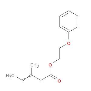 3-Pentenoic acid, 3-methyl-, 2-phenoxyethyl ester