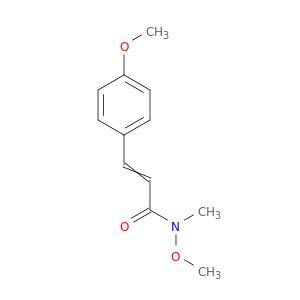 2-Propenamide, N-methoxy-3-(4-methoxyphenyl)-N-methyl-