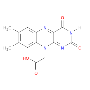 7,8-Dimethyl-10-carboxymethylisoalloxazine