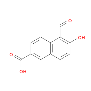 2-Naphthalenecarboxylic acid, 5-formyl-6-hydroxy-