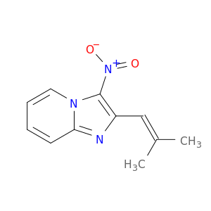 2-(2-甲基-1-丙烯-1-基)-3-硝基咪唑[1,2-A]吡啶