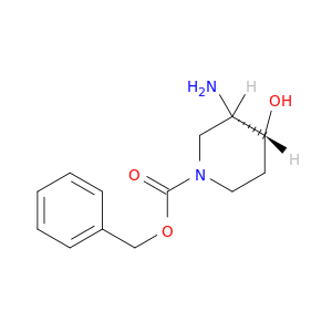3-氨基-4-羟基-1-哌啶羧酸苄酯