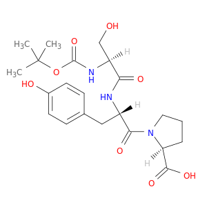 L-Proline, 1-[N-[N-[(1,1-dimethylethoxy)carbonyl]-L-seryl]-L-tyrosyl]-