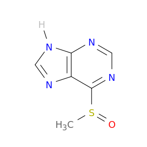 6-Methylsulfinyl purine