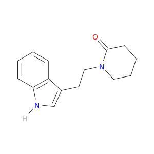 2-Piperidinone, 1-[2-(1H-indol-3-yl)ethyl]-